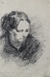 Porträt von Madame Pissarro, 1882